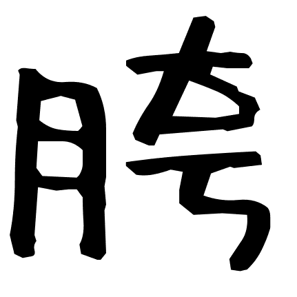 胯