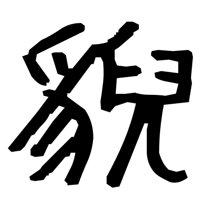 貎