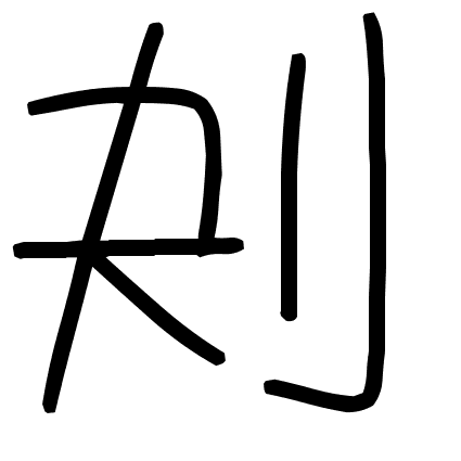 刔