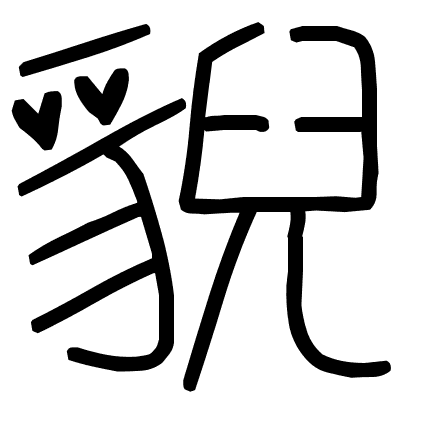 貎